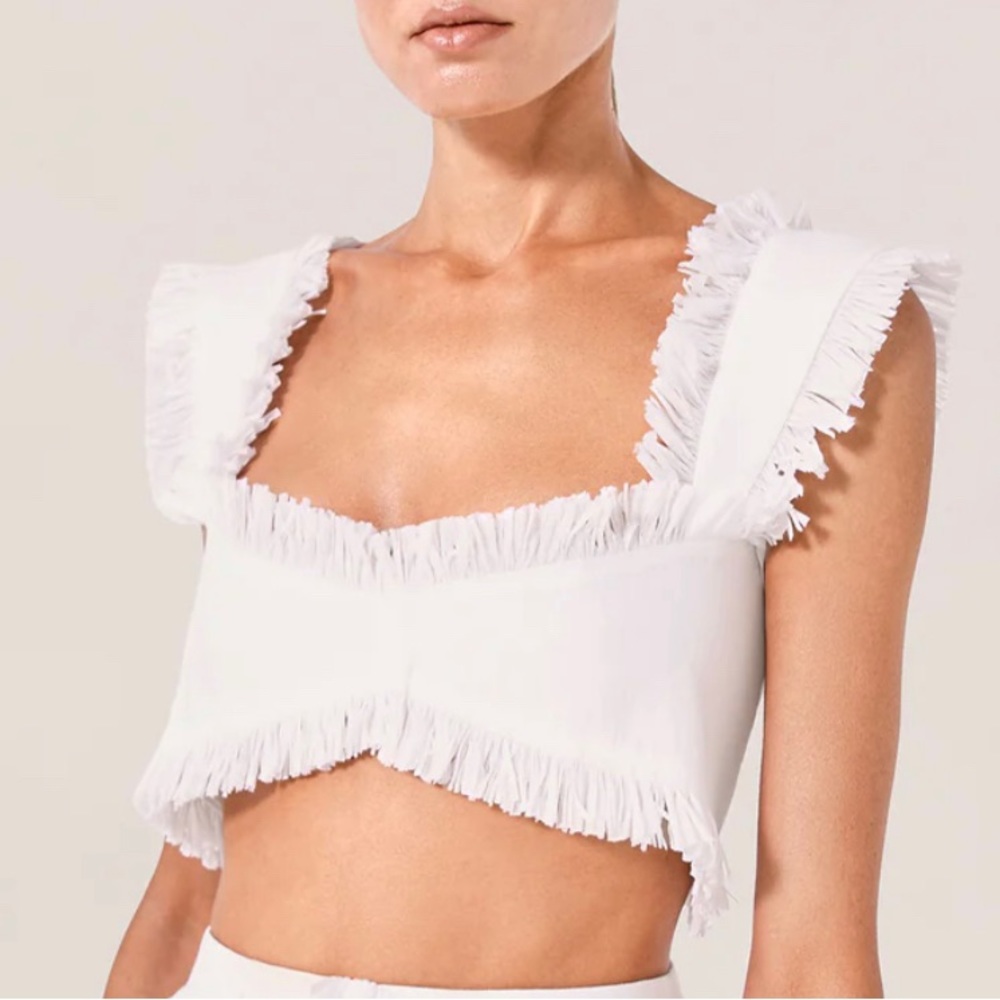 Alexis Elmi Raffia Top - Picture 10 of 10